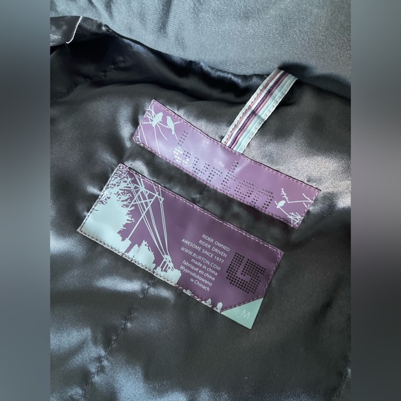 NEW BURTON Chopper Jacket Woman’s Snowboarding Ski Jacket Hand warming Pockets - Picture 5 of 11